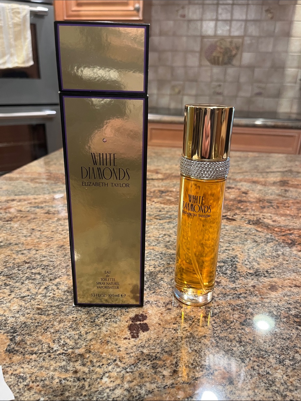 Elizabeth Taylor White Diamonds Eau de Toilette - Gold & Amber